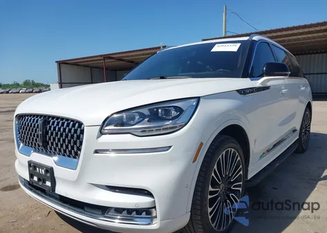 2023 Lincoln Aviator Black Label из США, поврежденный, VIN 5LM5J9XC7PGL26119